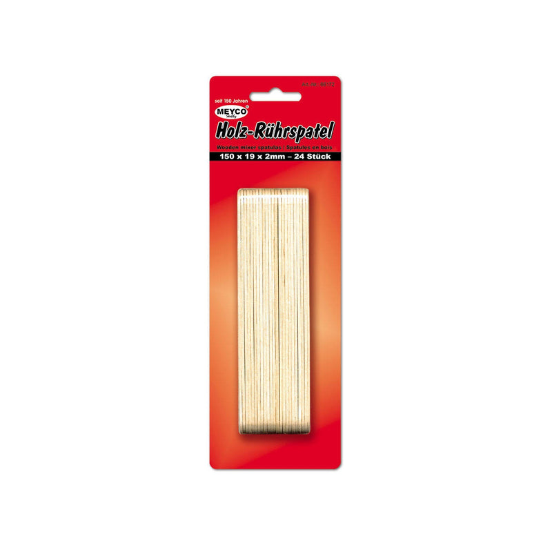 Rührspatel aus Holz 24 Stück